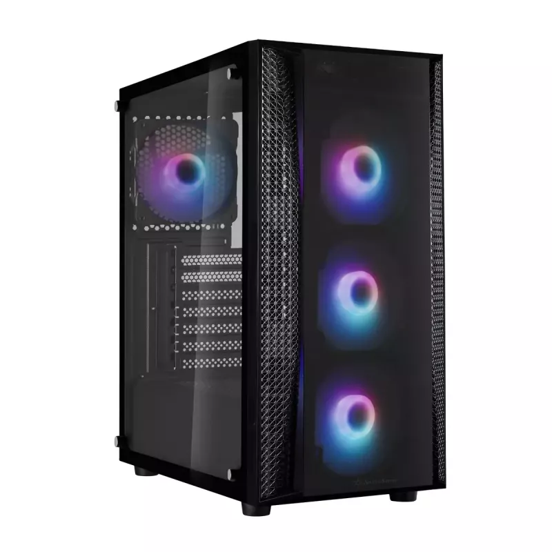 PC skriňa Silverstone FARA B1 PRO Tower čierna