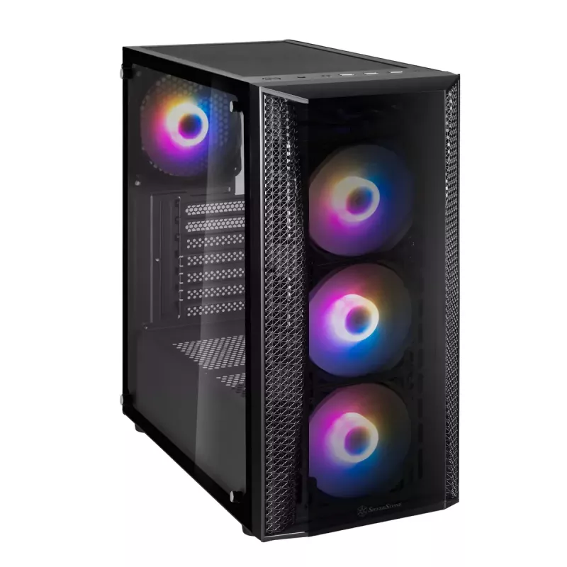 PC skriňa Silverstone FARA B1 PRO Tower čierna