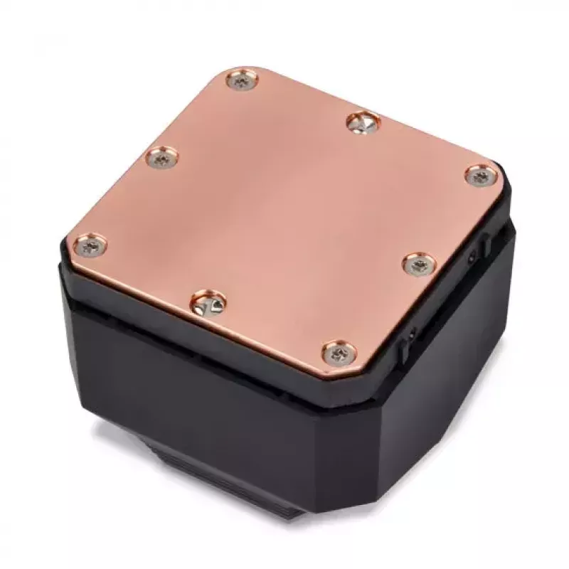 SilverStone Permafrost PF360-ARGB V2 SST-PF360-ARGB-V2 360 mm AiO vodné chladenie procesora, ARGB, vrátane RGB ovládača, čierne