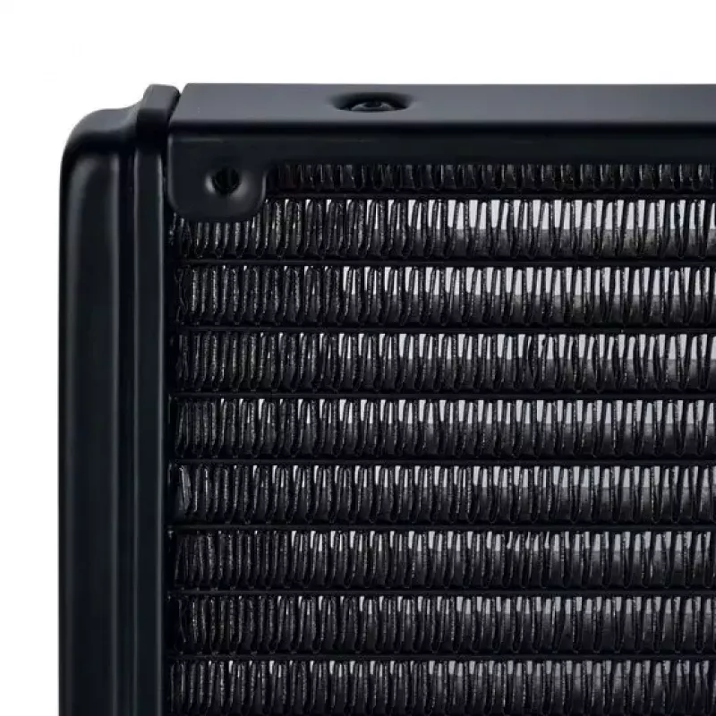 SilverStone Permafrost PF360-ARGB V2 SST-PF360-ARGB-V2 360 mm AiO vodné chladenie procesora, ARGB, vrátane RGB ovládača, čierne