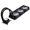 SilverStone Permafrost PF360-ARGB V2 SST-PF360-ARGB-V2 360 mm AiO vodné chladenie procesora, ARGB, vrátane RGB ovládača, čierne