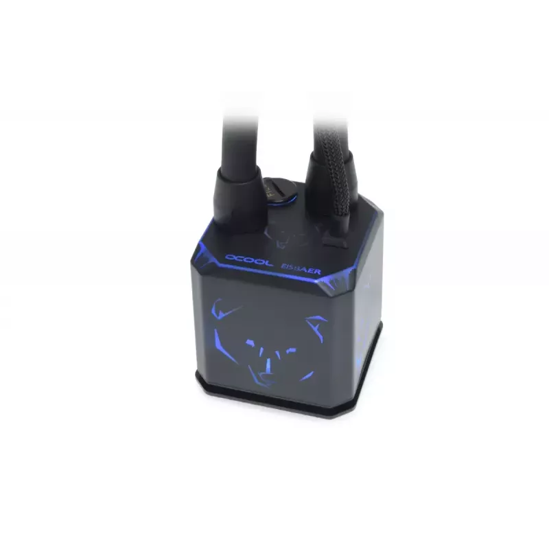 Alphacool Eisbaer Aurora HPE Edition 360 AIO vodné chladenie procesora, čierne