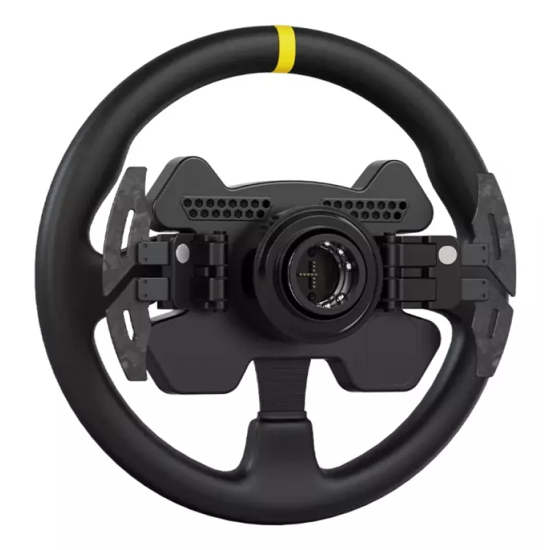 Moza Racing RS V2 volant, volant, PC, Multi, káblový & bezdrôtový, čierny, karbón, koža