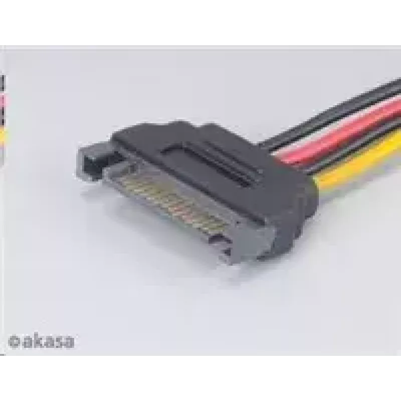 Akasa AK-CBPW03-KT02 adaptérový kábel zo SATA na Molex (2 ks)
