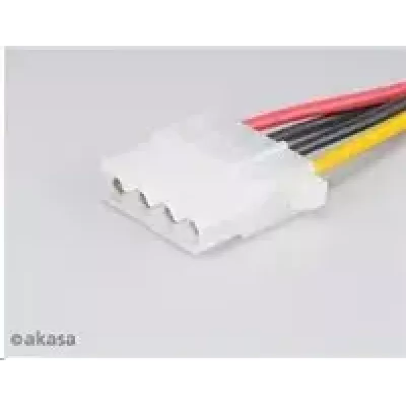 Akasa AK-CBPW03-KT02 adaptérový kábel zo SATA na Molex (2 ks)