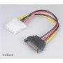 Akasa AK-CBPW03-KT02 adaptérový kábel zo SATA na Molex (2 ks)