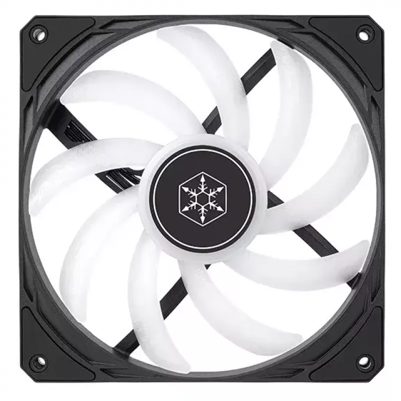 Ventilátor Silverstone SST-AS140B-ARGB 14 cm 1700 RPM 33 dB čierny