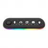 Streamplify HUB DECK 5 USB rozbočovač, 4x USB 3.0, 1x USB 2.0, RGB, 12V, napájací kábel pre EÚ, čierny