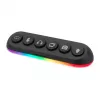 Streamplify HUB DECK 5 USB rozbočovač, 4x USB 3.0, 1x USB 2.0, RGB, 12V, napájací kábel pre EÚ, čierny