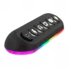 Streamplify HUB DECK 5 USB rozbočovač, 4x USB 3.0, 1x USB 2.0, RGB, 12V, napájací kábel pre EÚ, čierny