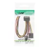 Napájací Y kábel InLine SATA 1 IN dva OUT, 0,03 m