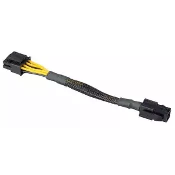 Interný napájací kábel Akasa AK-CBPW10-15BK 0,15 m PCI-E 8-pin ATX 4-pin