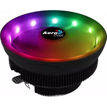 Aerocool Core Plus chladič procesora 13,6 cm, čierna, biela
