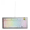 Mechanická herná klávesnica GLORIOUS GMMK 3 PRO HE 75% Prebuilt káblová USB QWERTY strieborná