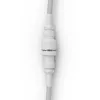 Coiled USB kábel GLORIOUS GMMK Ghost White (GLO-KB-ACC-CBL-COIL-GWHT) – spirálový kábel, Ghost White