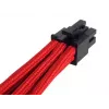 SilverStone SST-PP07-IDE6R predlžovací kábel 6-pin PCIe na 6-pin PCIe, 250 mm, červený