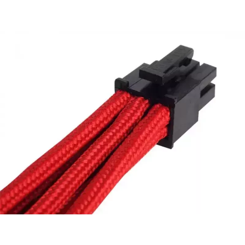SilverStone SST-PP07-IDE6R predlžovací kábel 6-pin PCIe na 6-pin PCIe, 250 mm, červený