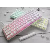 Ducky One 3 Mini Pure White klávesnica Gaming USB Deutsch Mechanisch 61 tlačidiel