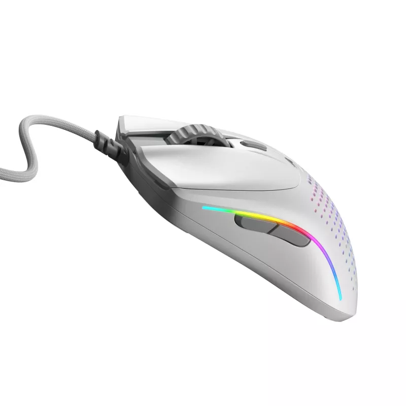 Glorious Gaming Glorious Model O 2 Mini - matná biela, pravá ruka, optická, USB Type-A, 26000 DPI, biela