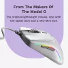 Glorious Gaming Glorious Model O 2 Mini - matná biela, pravá ruka, optická, USB Type-A, 26000 DPI, biela