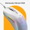 Glorious Gaming Glorious Model O 2 Mini - matná biela, pravá ruka, optická, USB Type-A, 26000 DPI, biela