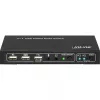 InLine 2x1 HDMI KVM prepínač, 2x1, HDMI 4K2K, USB 2.0 hub, s audio