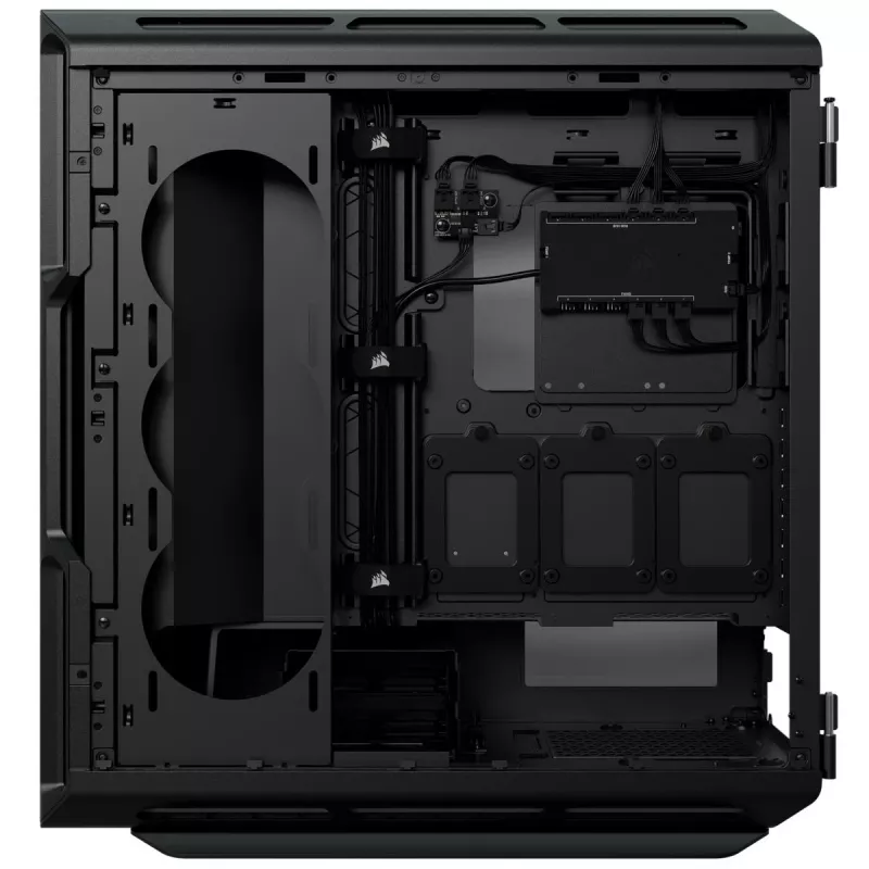 CORSAIR Mid-Tower ATX PC skriňa – iCUE 5000T – RGB temperované sklo – čierna