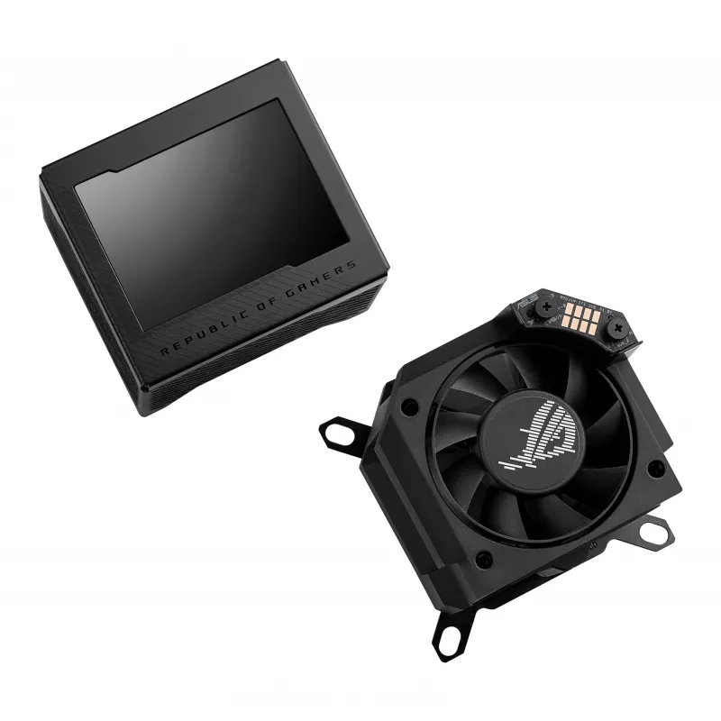 Water block ASUS ROG RYUJIN III WB meď čierny 89x89x107 mm