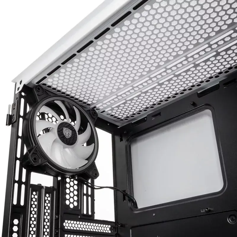 Kolink Citadel Mesh RGB Micro Tower biela