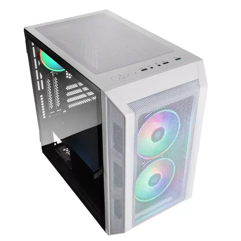 Kolink Citadel Mesh RGB Micro Tower biela