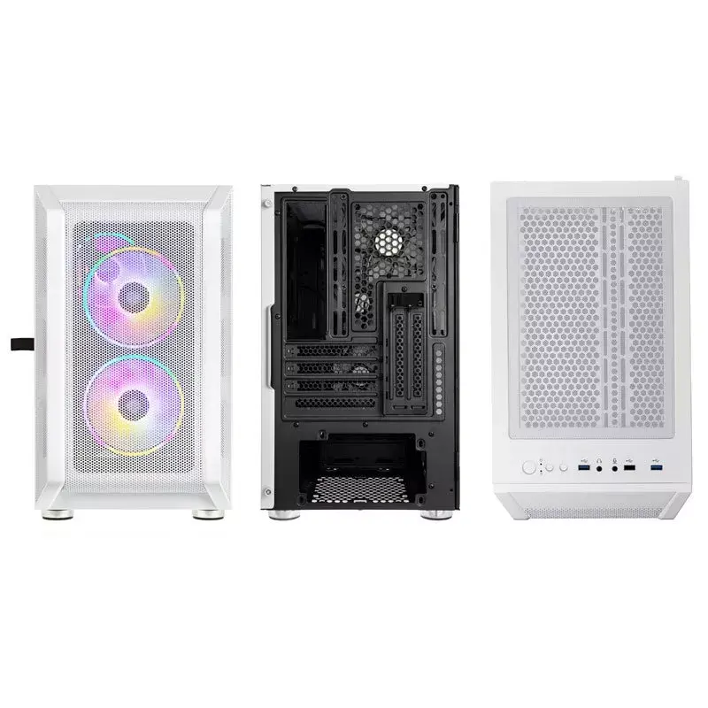 Kolink Citadel Mesh RGB Micro Tower biela