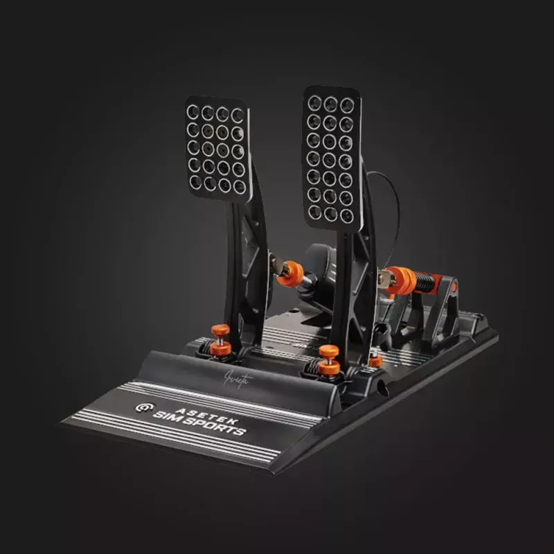 Asetek SimSports Invicta sada pedálov plynu a brzdy pre simracing 40-010-0000001
