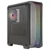 Aerocool SKYLINEV2BK PC ATX skriňa duálny predný panel LED ARGB ventilátor ARGB 12 cm čierna
