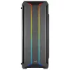 Aerocool SKYLINEV2BK PC ATX skriňa duálny predný panel LED ARGB ventilátor ARGB 12 cm čierna