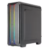 Aerocool SKYLINEV2BK PC ATX skriňa duálny predný panel LED ARGB ventilátor ARGB 12 cm čierna