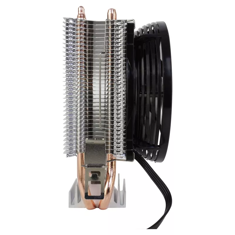 AEROCOOL VERKHO2 CPU chladič s 90 mm ventilátorom, hydraulickým ložiskom, 800–2000 RPM, 110 W TDP, podpora viacerých socketov