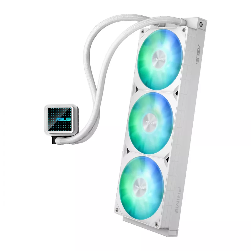 ASUS Prime LC 360 ARGB White Edition procesor All-in-One kvapalinový chladič 12 cm 1 kus