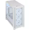 CORSAIR Midi Tower skriňa - Icue 4000d RGB biela