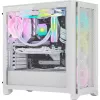 CORSAIR Midi Tower skriňa - Icue 4000d RGB biela