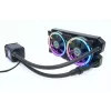 Kvapalinový chladič Alphacool Eisbaer Aurora 240 CPU procesor čierny