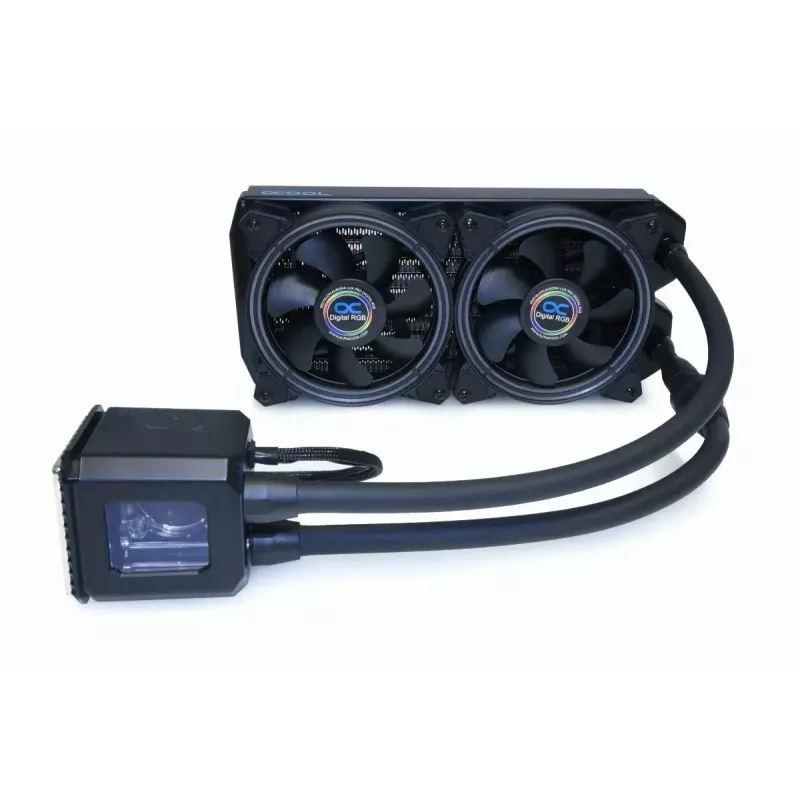 Kvapalinový chladič Alphacool Eisbaer Aurora 240 CPU procesor čierny