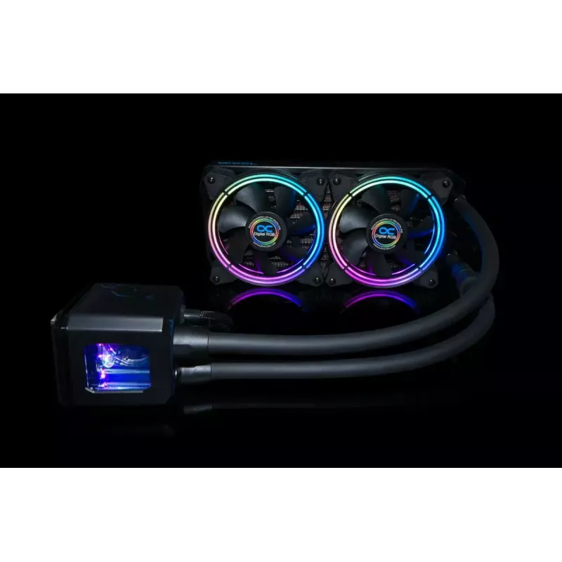 Kvapalinový chladič Alphacool Eisbaer Aurora 240 CPU procesor čierny