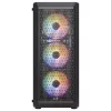 Aerocool BEAMBKV2 herná ATX skriňa 4 ventilátory 12cm FRGB čierna