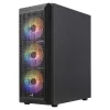 Aerocool BEAMBKV2 herná ATX skriňa 4 ventilátory 12cm FRGB čierna