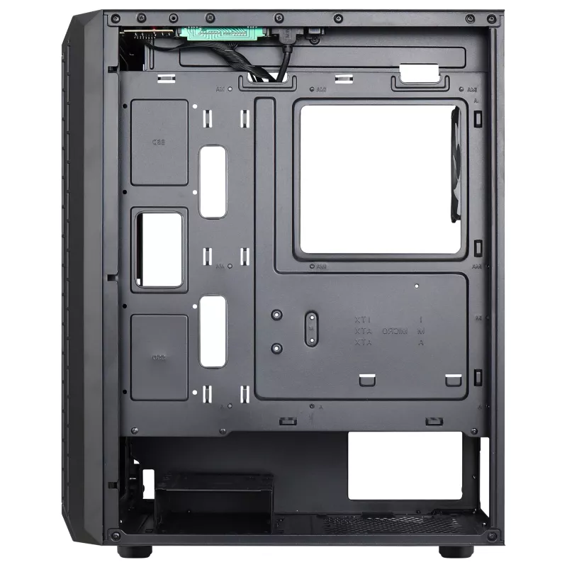 Aerocool BEAMBKV2 herná ATX skriňa 4 ventilátory 12cm FRGB čierna