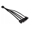 RGB rozbočovací kábel Alphacool 18710 čierny plast