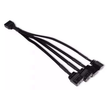 RGB rozbočovací kábel Alphacool 18710 čierny plast