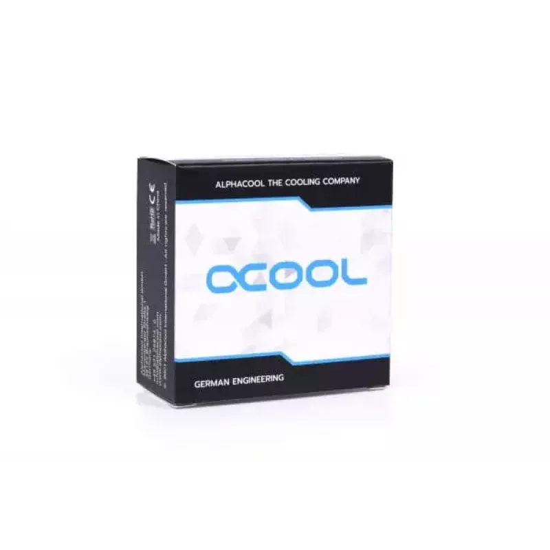 Alphacool Eiszapfen 17594 adaptér 90°, G1/4 vonkajší na G1/4 vnútorný závit, čierny