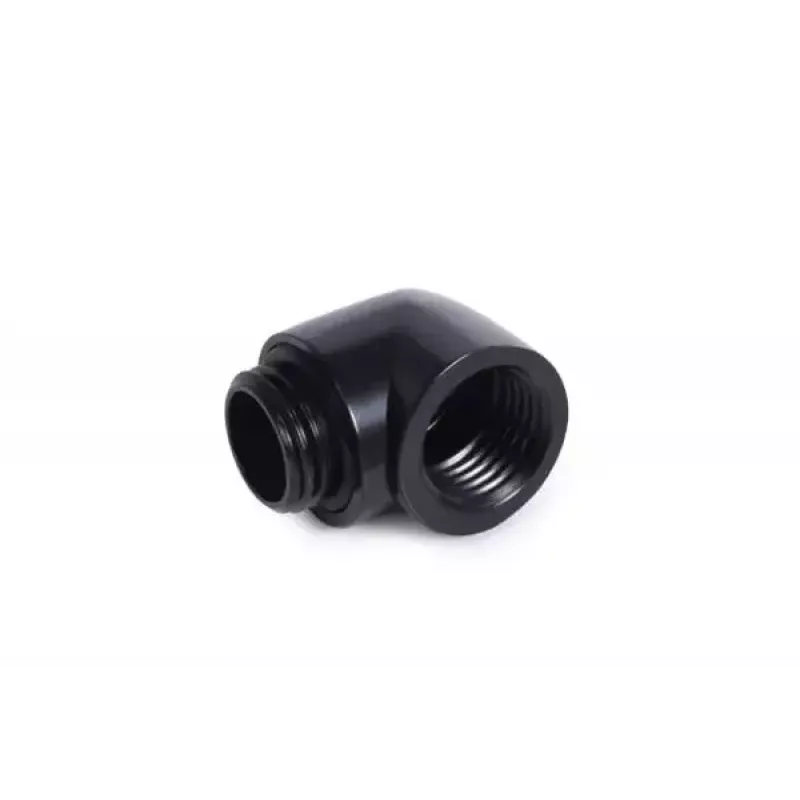 Alphacool Eiszapfen 17594 adaptér 90°, G1/4 vonkajší na G1/4 vnútorný závit, čierny