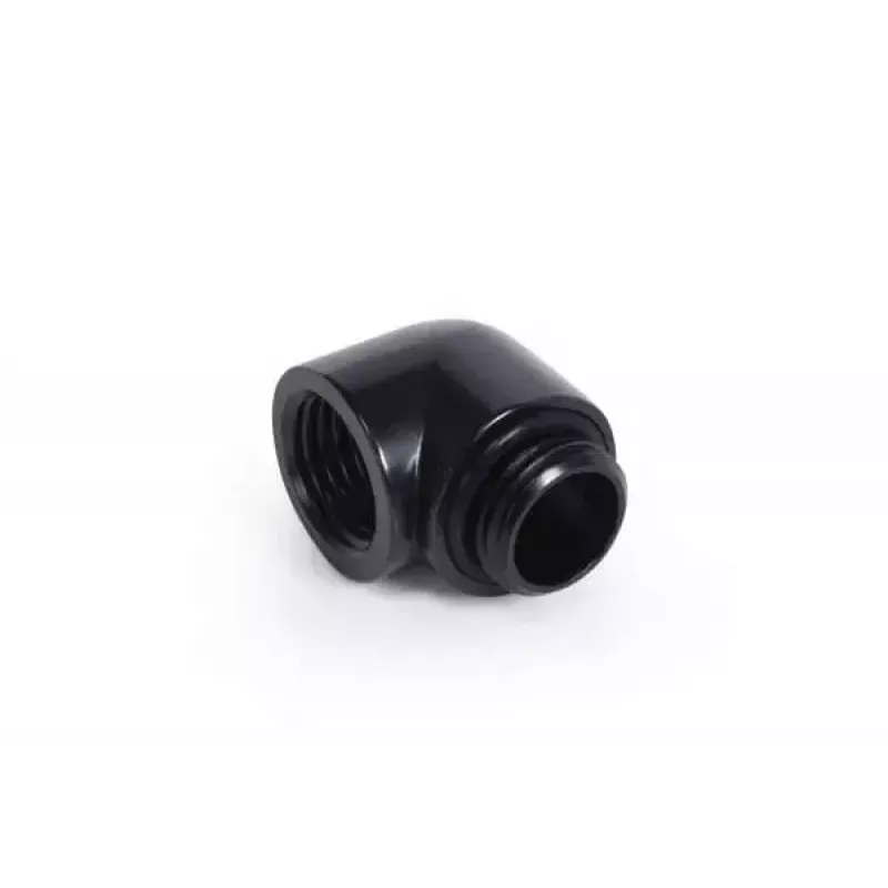 Alphacool Eiszapfen 17594 adaptér 90°, G1/4 vonkajší na G1/4 vnútorný závit, čierny